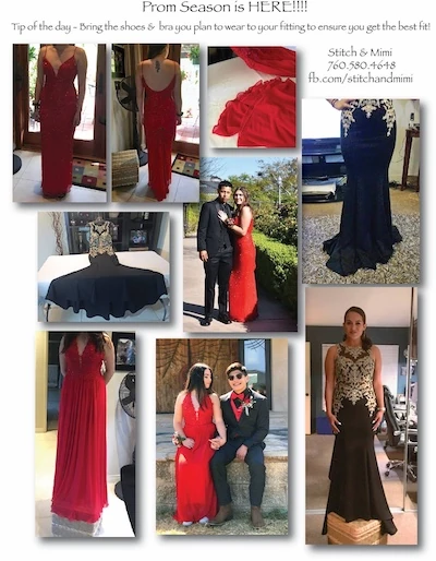Prom Dress Alterations by Stitch & Mimi